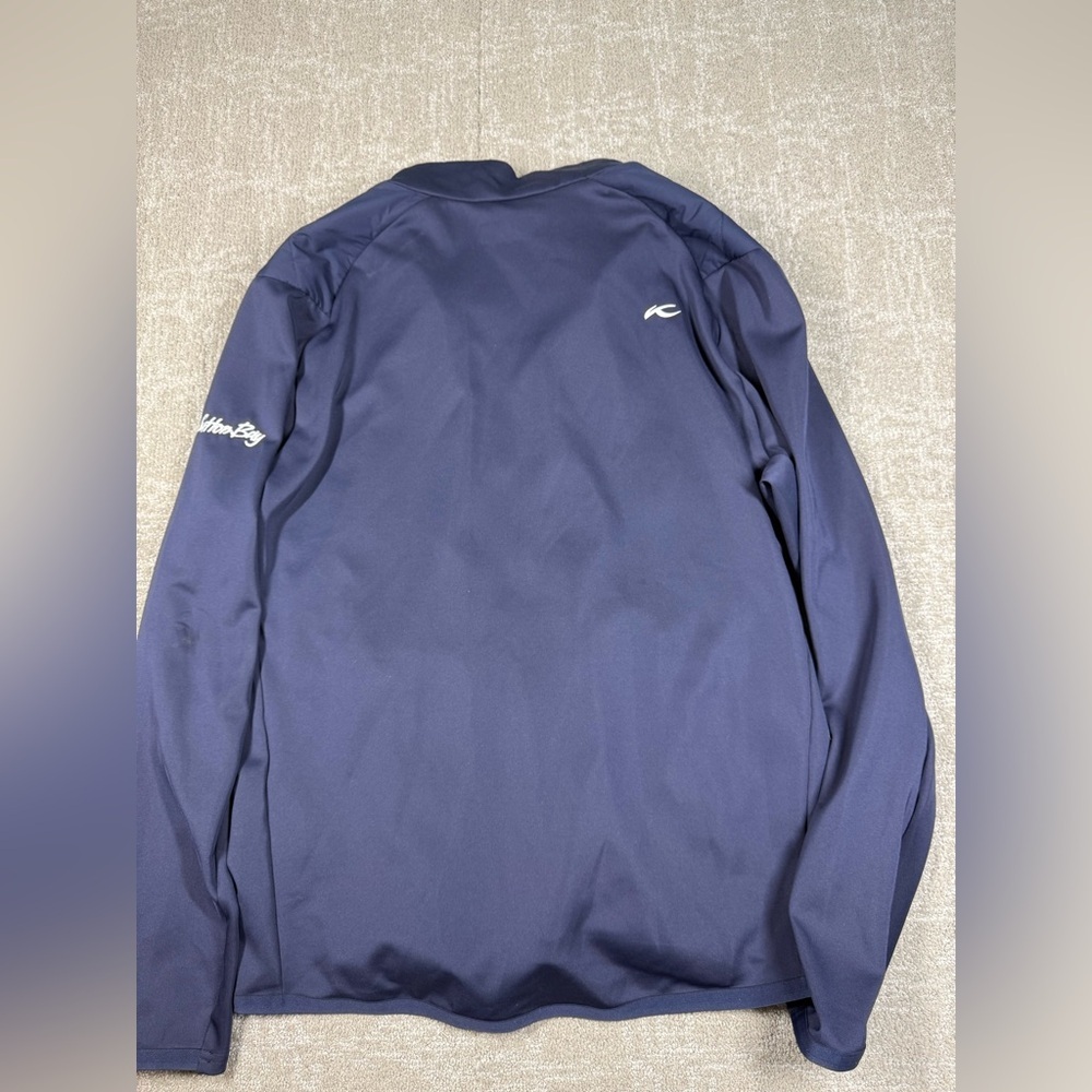 KJUS Release Full Zip Golf Jacket Blue Size XL Minimalist Read Below - Picture 7 of 8
